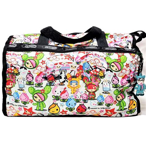 are there fake tokidoki lesportsac bags|tokidoki duffle bag.